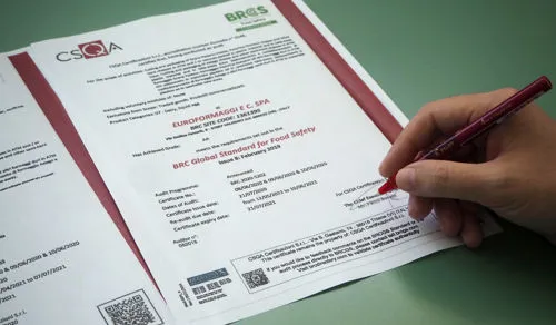 Qualità certificata